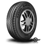 لاستیک کندا (تایوان) سایز 205/70/15 طرح گل KR06X (یک جفت)